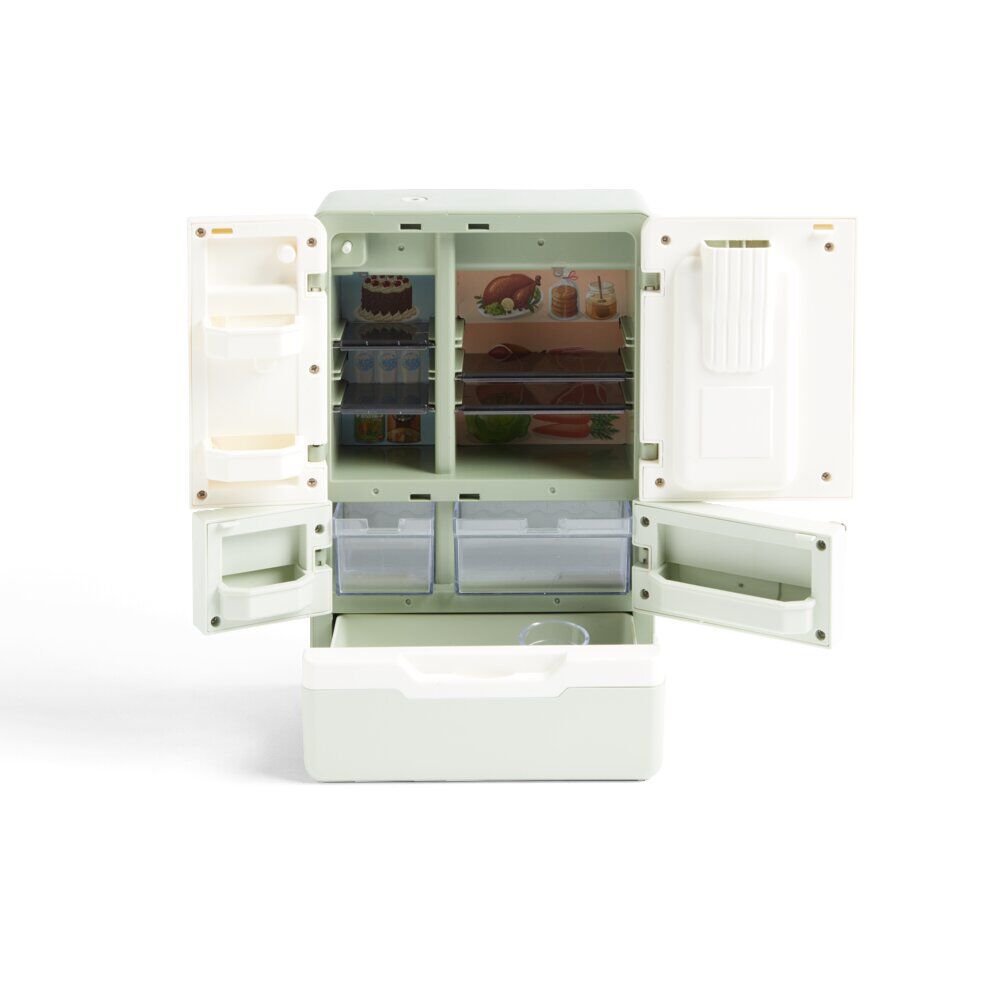 Réfrigérateur factice enfant sonore et lumineux 15,5x9,5xH23,5cm