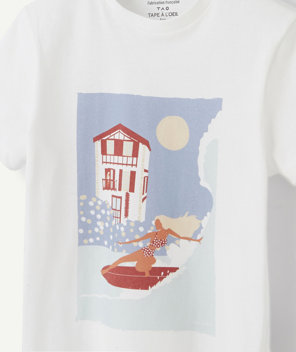 LE T-SHIRT FILLE FABRIQUÉ EN FRANCE – AQUITAINE