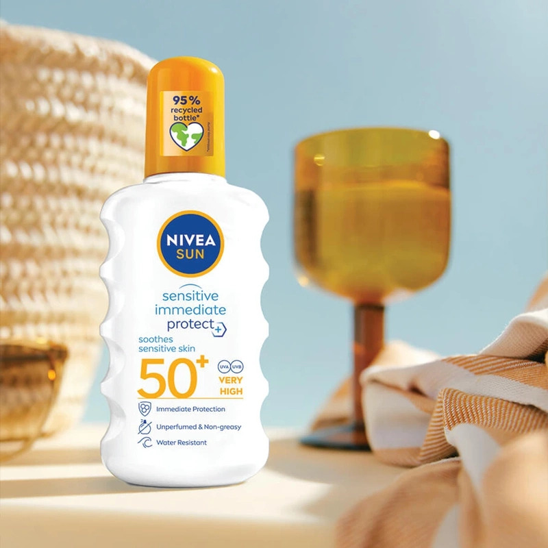 Nivea Sun Sensitive Protect & Soothing Spray SPF 50+ - 200 ml