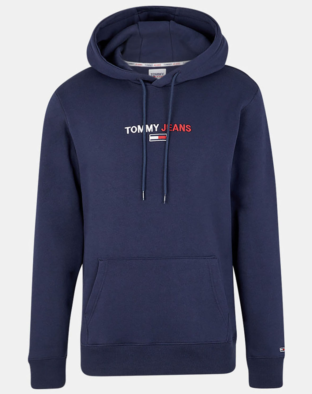 Tommy Jeans Sweat linear logo bleu marine