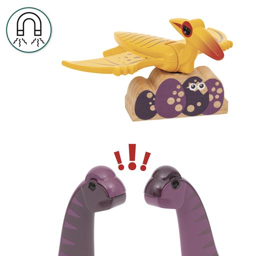 BRIO Dinosaur Togbanesæt