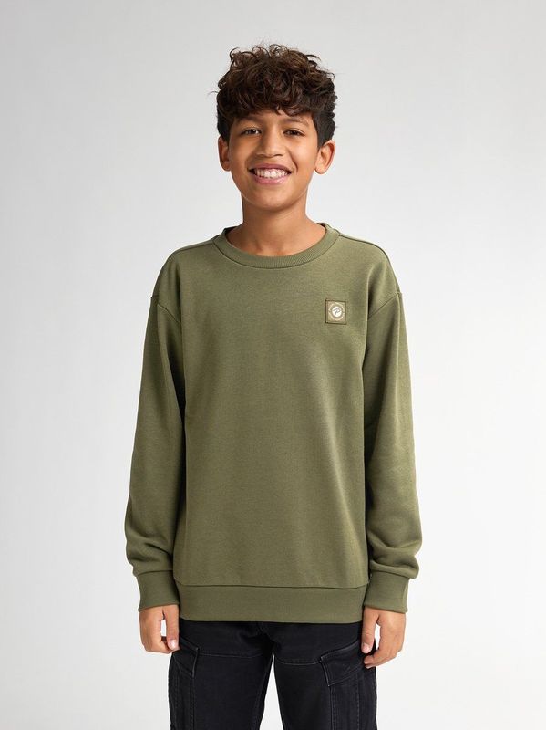Petrol Industries - Jongens Logo Sweater - Groen