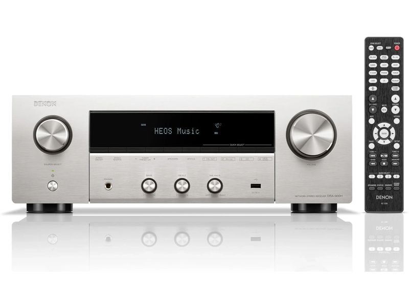 Denon Stereo-Netzwerkreceiver DRA-900H Silber 2-Kanal Netzwerk-Receiver