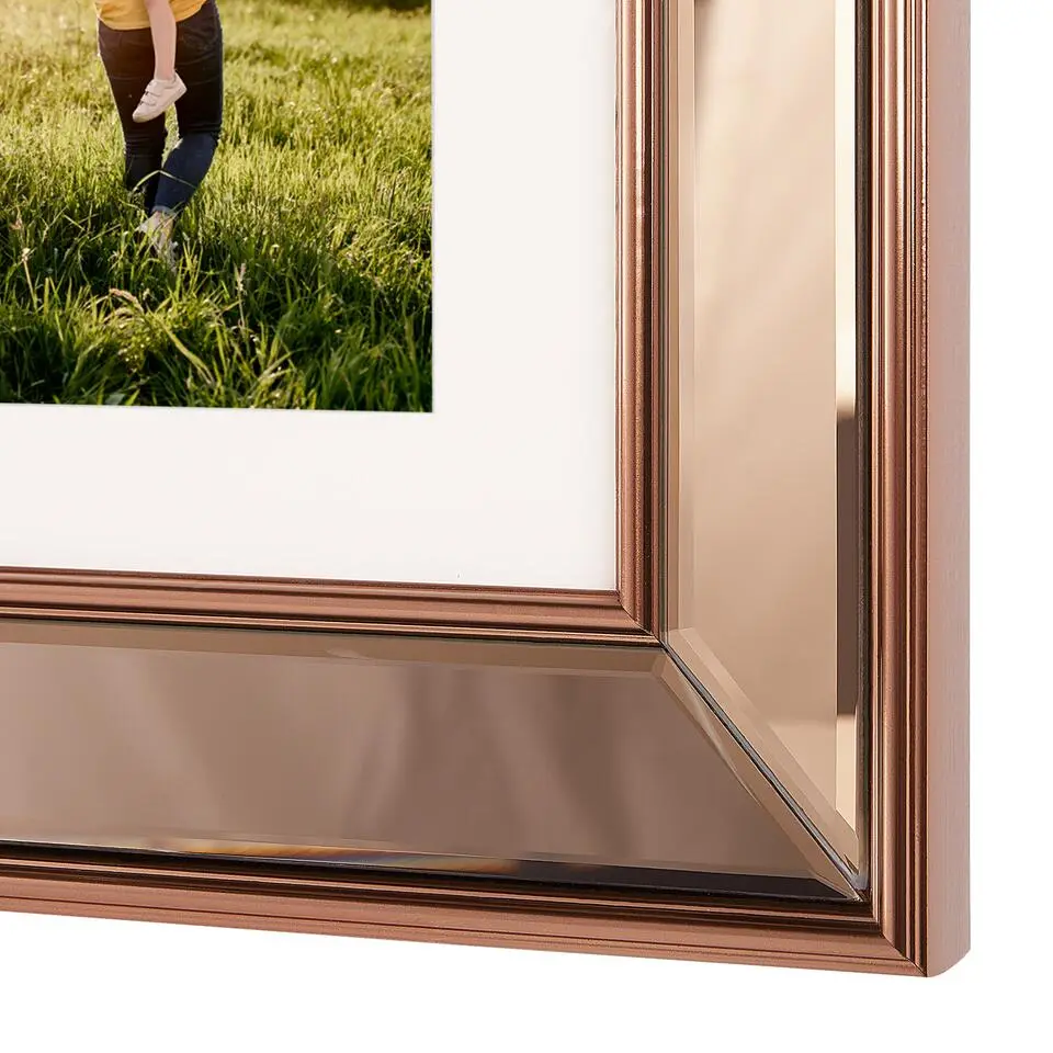 DABOLA - Fotolijst - Koper - Liggend - 52 cm - Glas