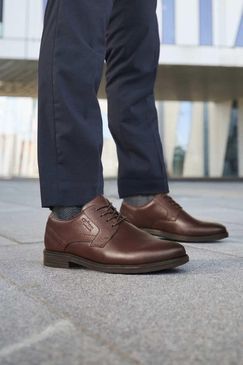 Rieker Veterschoenen Bruin Heren