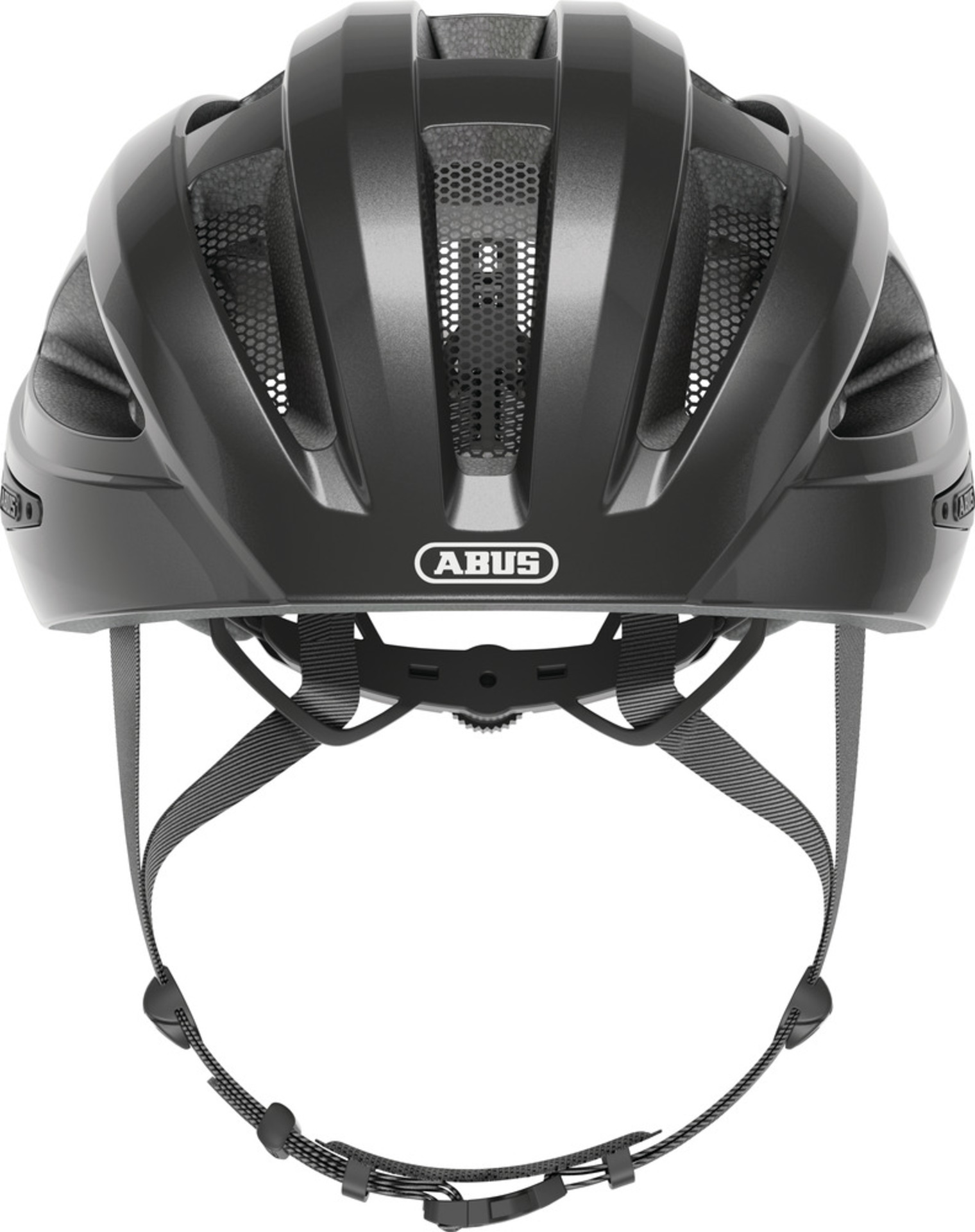 Abus Macator Race Fietshelm Grijs Glanzend
