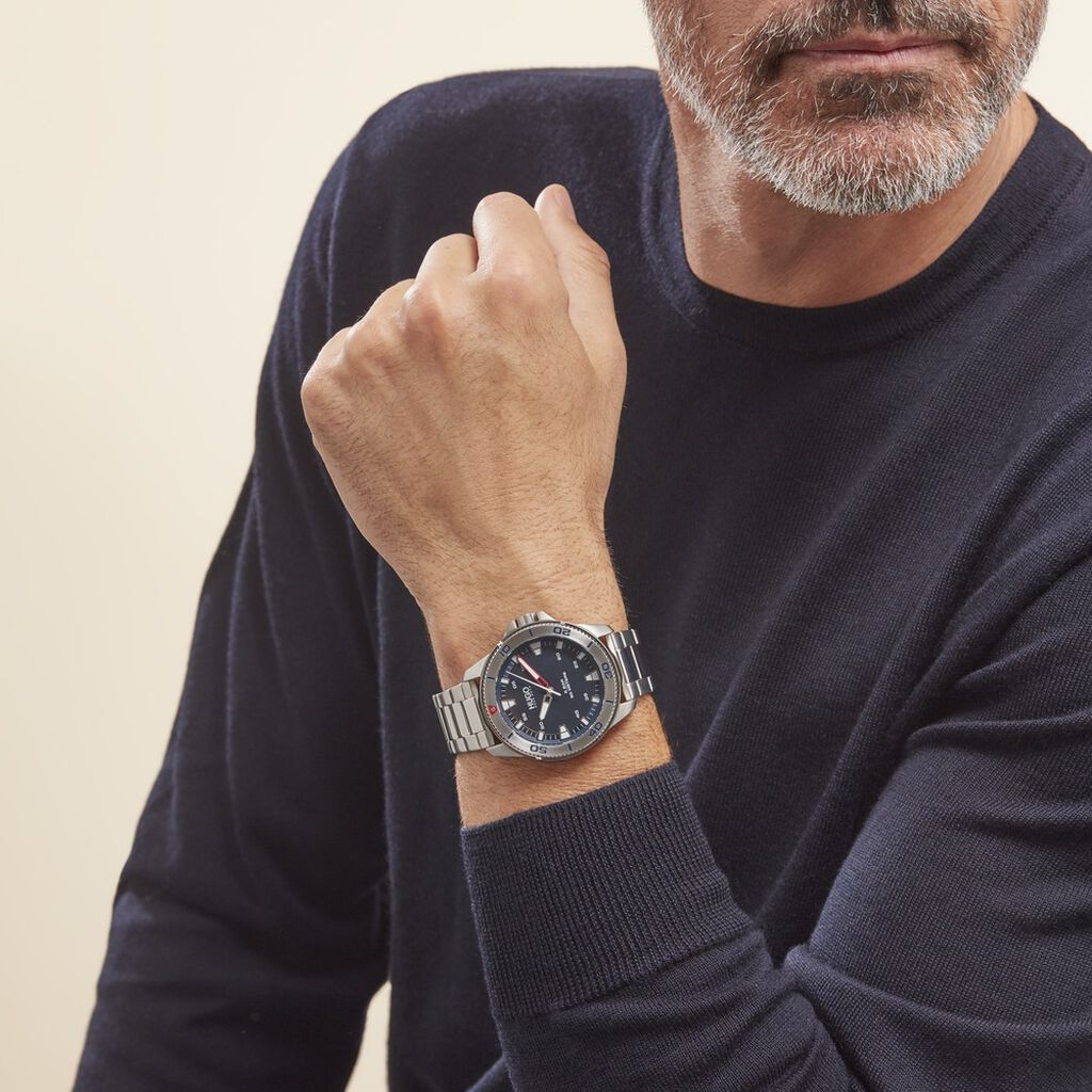 Montre Hugo Streetdiver Bleu