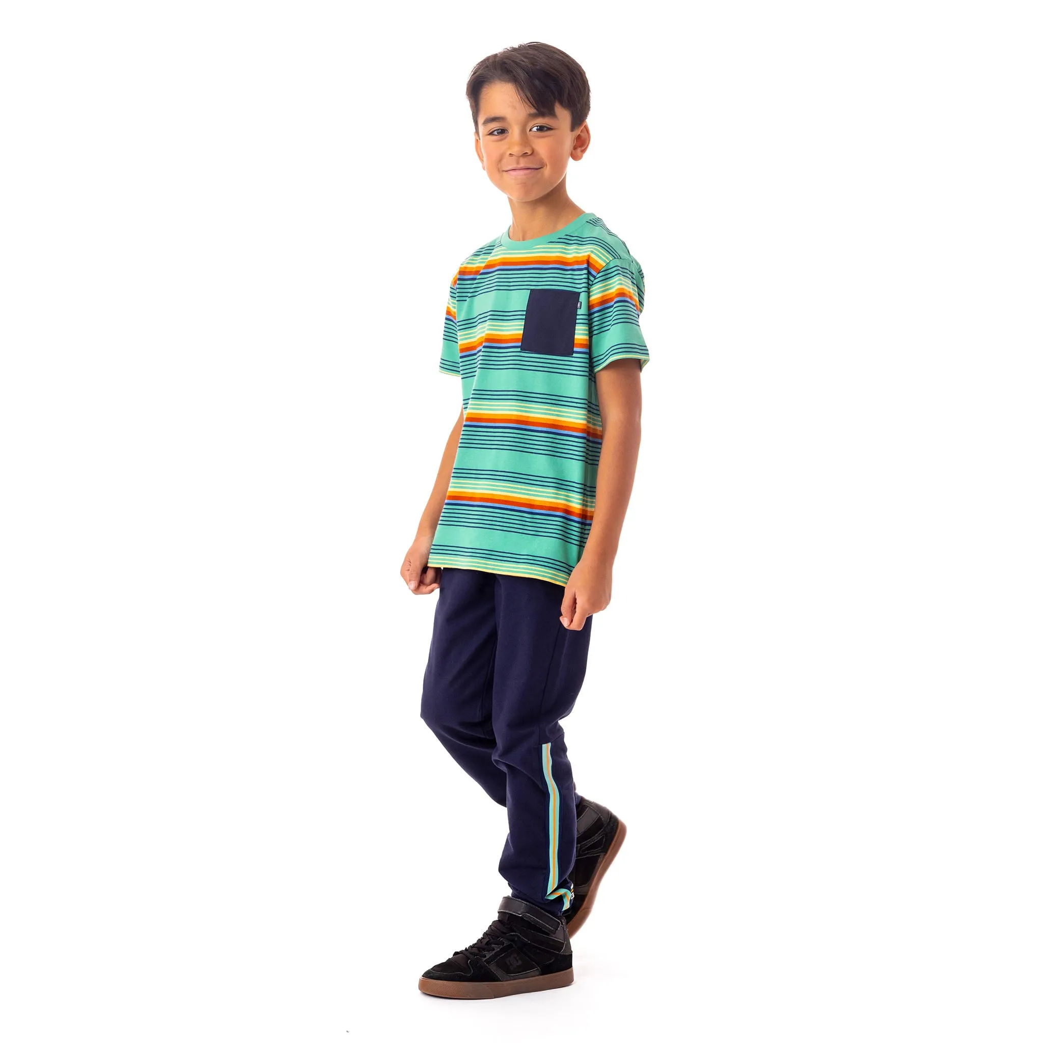 Nanö T-Shirt Rayé Méditerranée 7-12ans