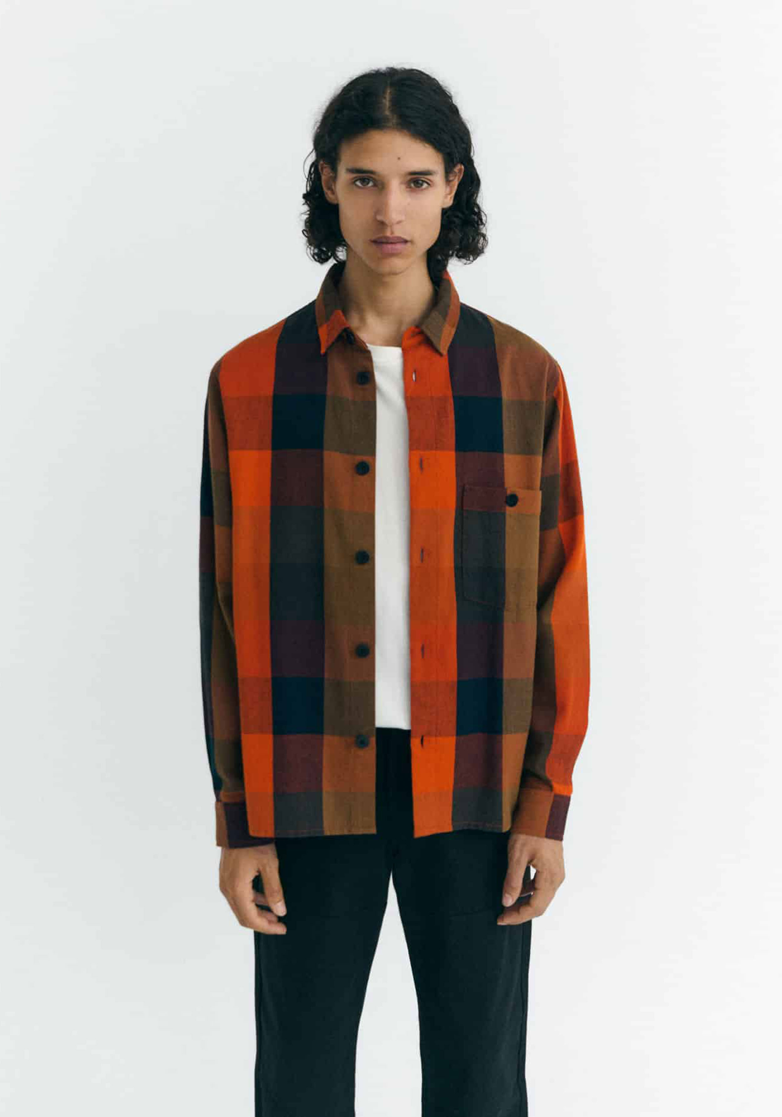 Thinking Mu Hemd Theo Flume Multicolor
