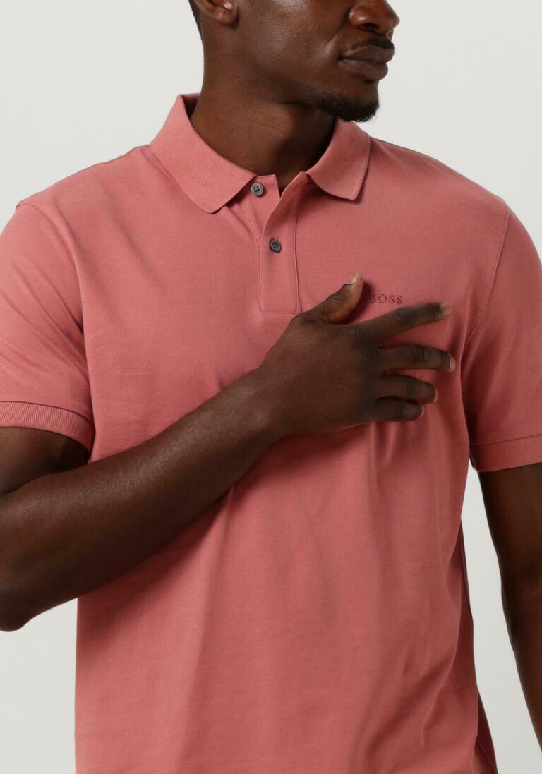 BOSS roze boss polo pallas