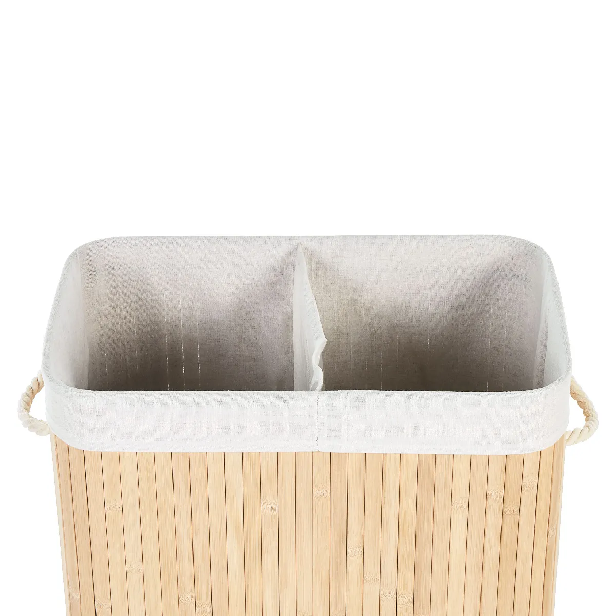 Beliani Panier KANDY - Bois Clair