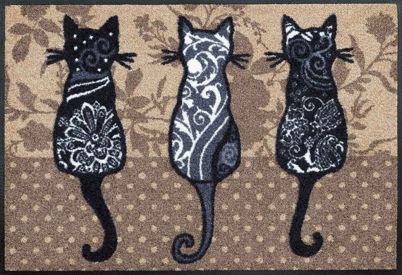 Kleen-Tex Fußmatte Katzenbande