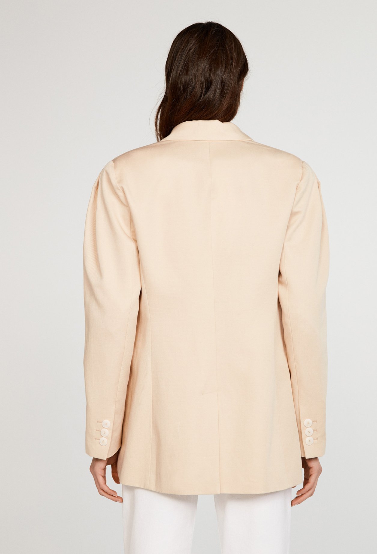 Veste de tailleur droite