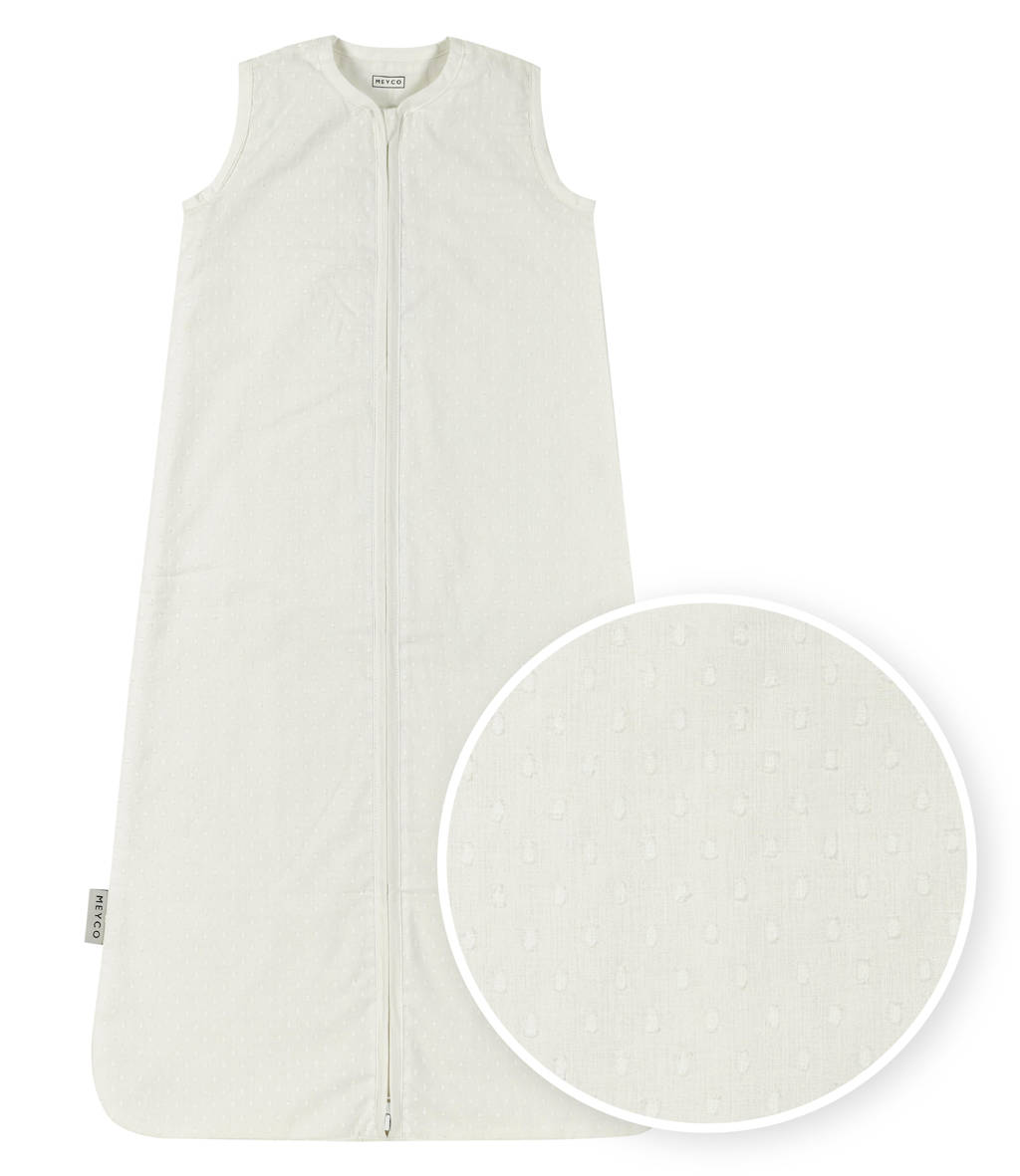 Plume baby slaapzak offwhite
