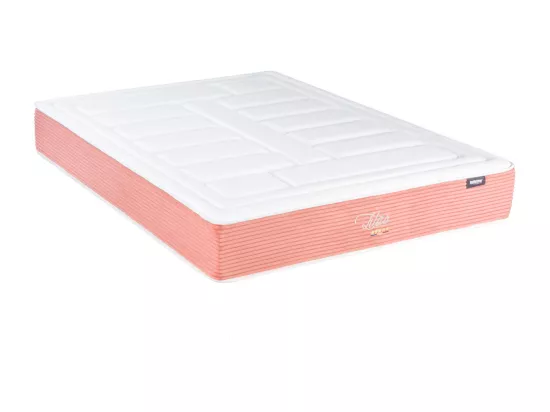 BELLECOUR LITERIE | Matelas LILAS 140x190 cm | Mousse avec mémoire de forme