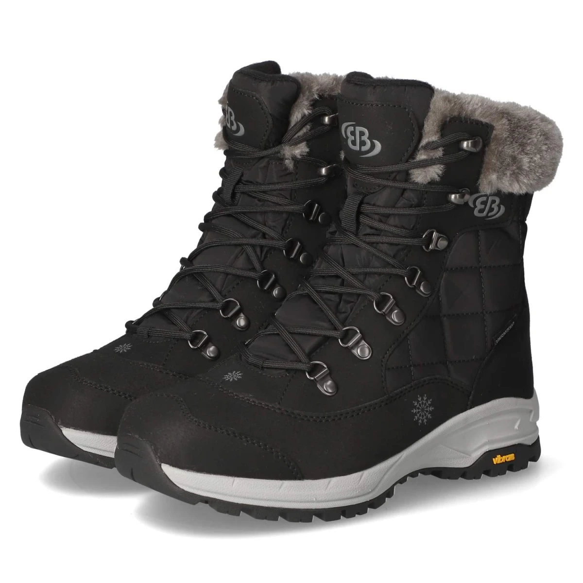 BrüttingOutdoorboots HIMALAYA - schwarz/grau