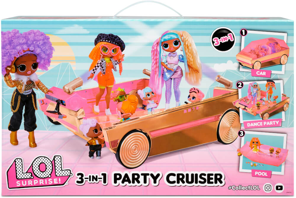 L.O.L. Surprise 3-in-1 Party Cruiser