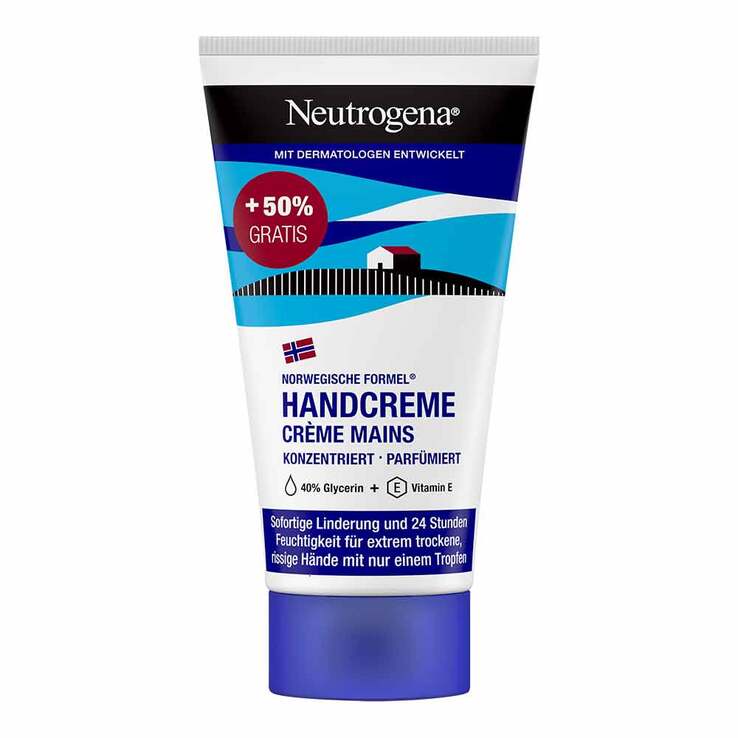 Neutrogena norwegische Formel Konzentrat Handcreme parfümiert, 75 ml