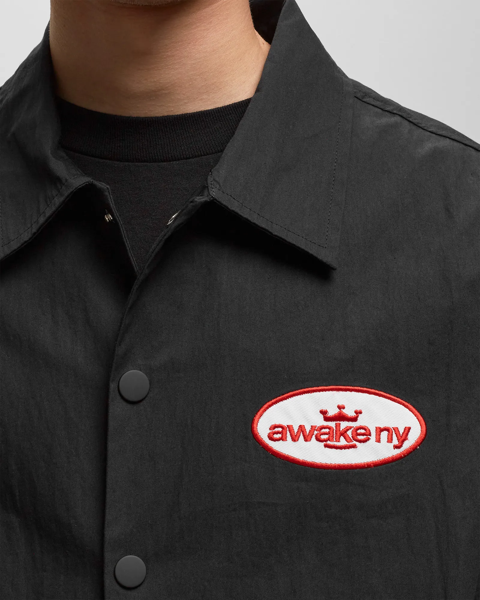 Awake KING LOGO TWILL COACHES JACKET