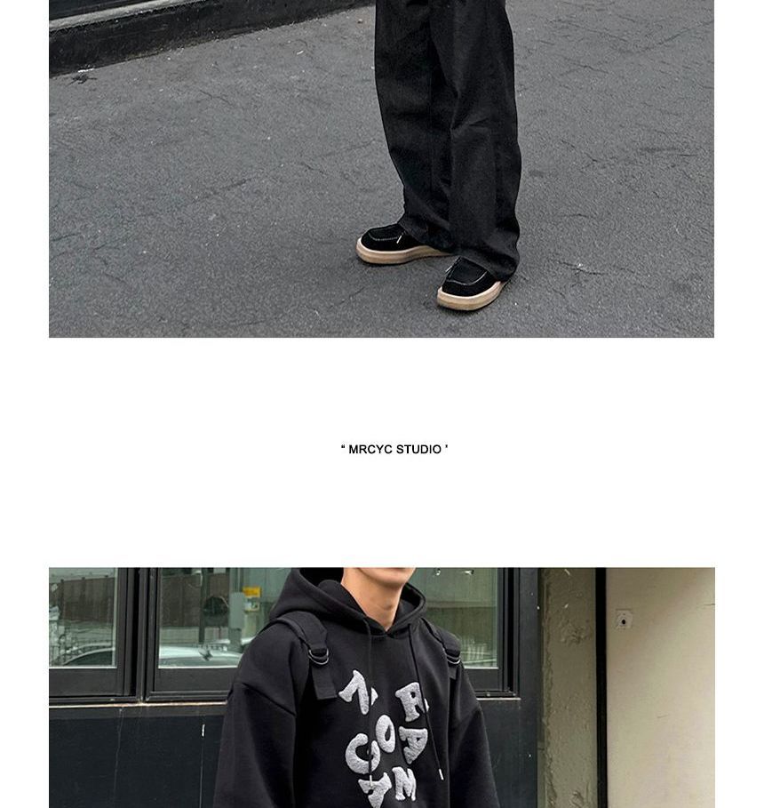 MRCYC - Hoodie met geborduurde letters