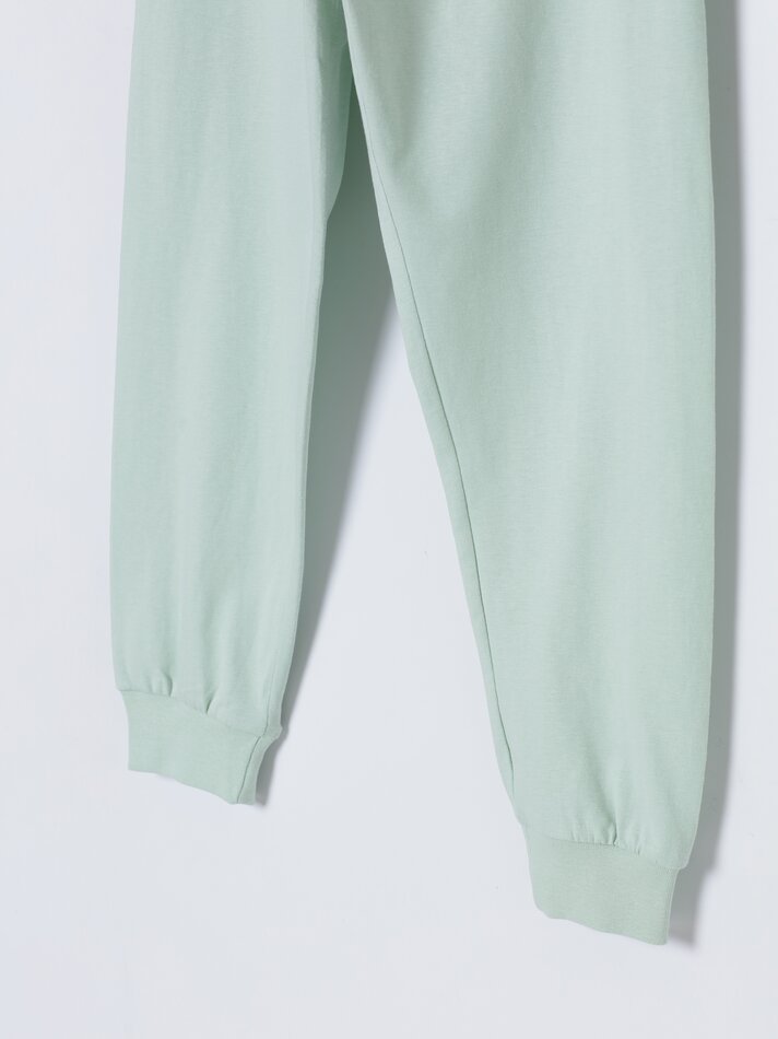 Pijama estampado - Verde Maçã