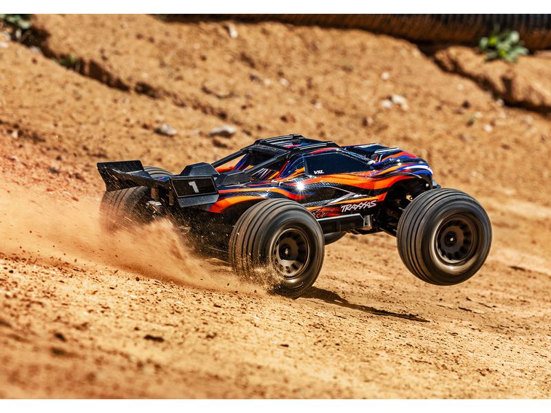 Traxxas Monster Truck Mini XRT RTR Orange Kompakter 1:16 Monster-Truck mit 3S Brushless-Power