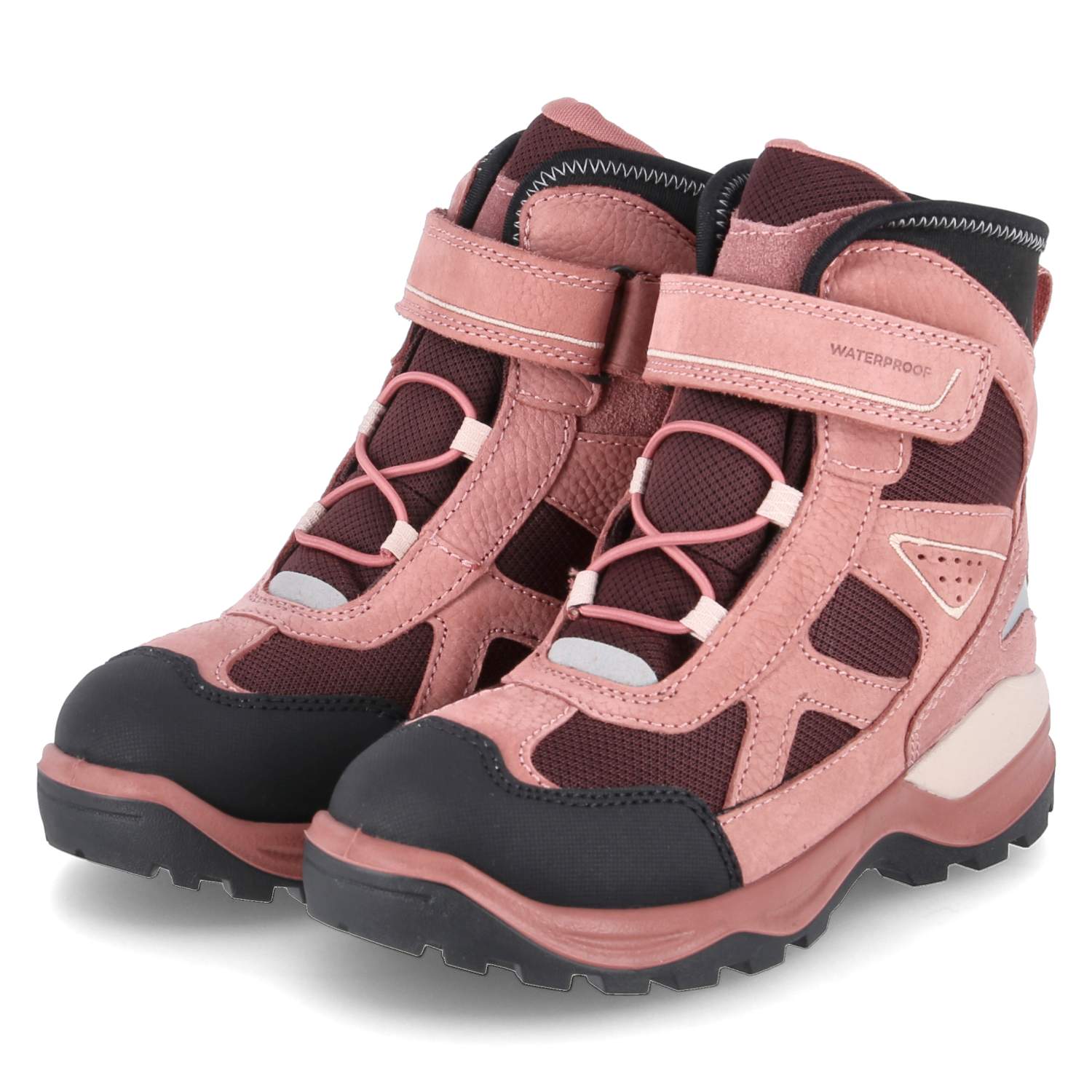 Ecco Stiefel SNOW MOUNTAIN - schwarz/rosa