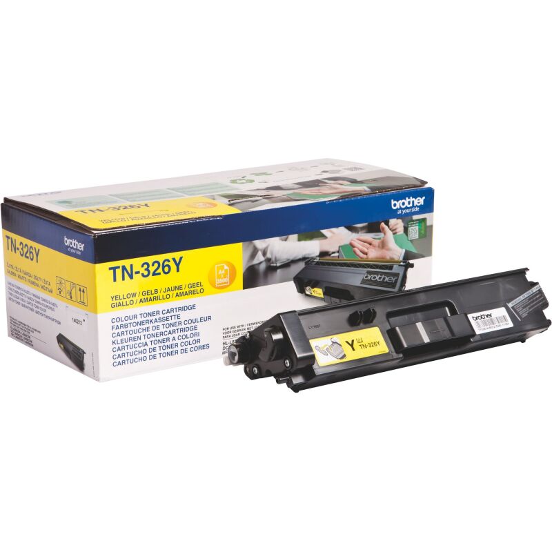 Toner brother TN326 couleurs séparées pour imprimante laser