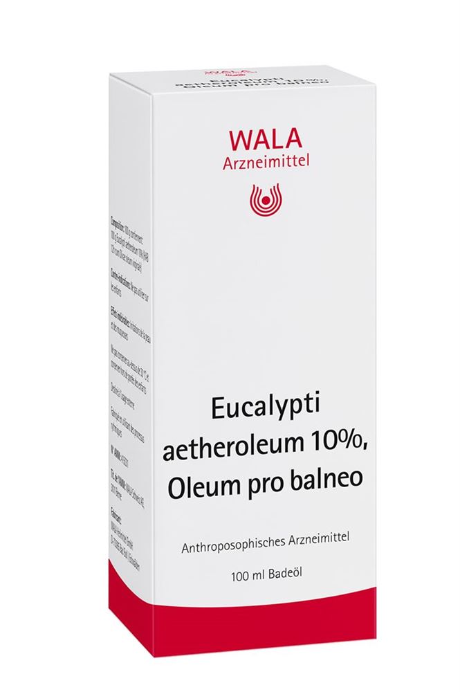 WALA Eucalypti aetheroleum 10 %<br>100 ml, Öl, Oleum pro balneo