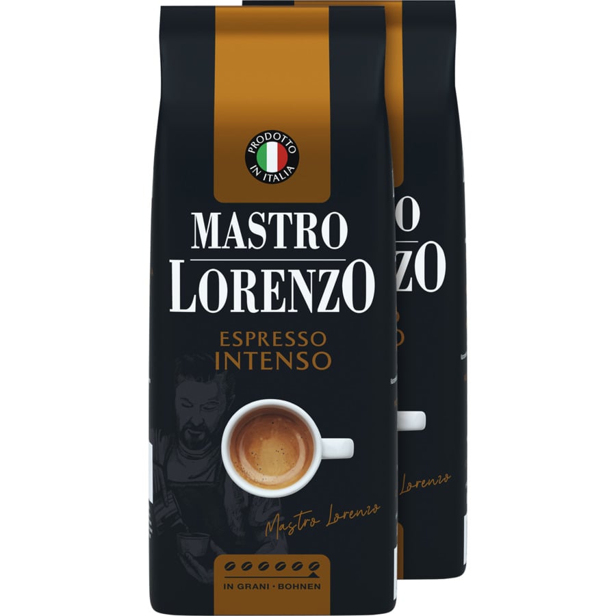 Mastro Lorenzo Classico Kaffeebohnen 2 x 1000 g