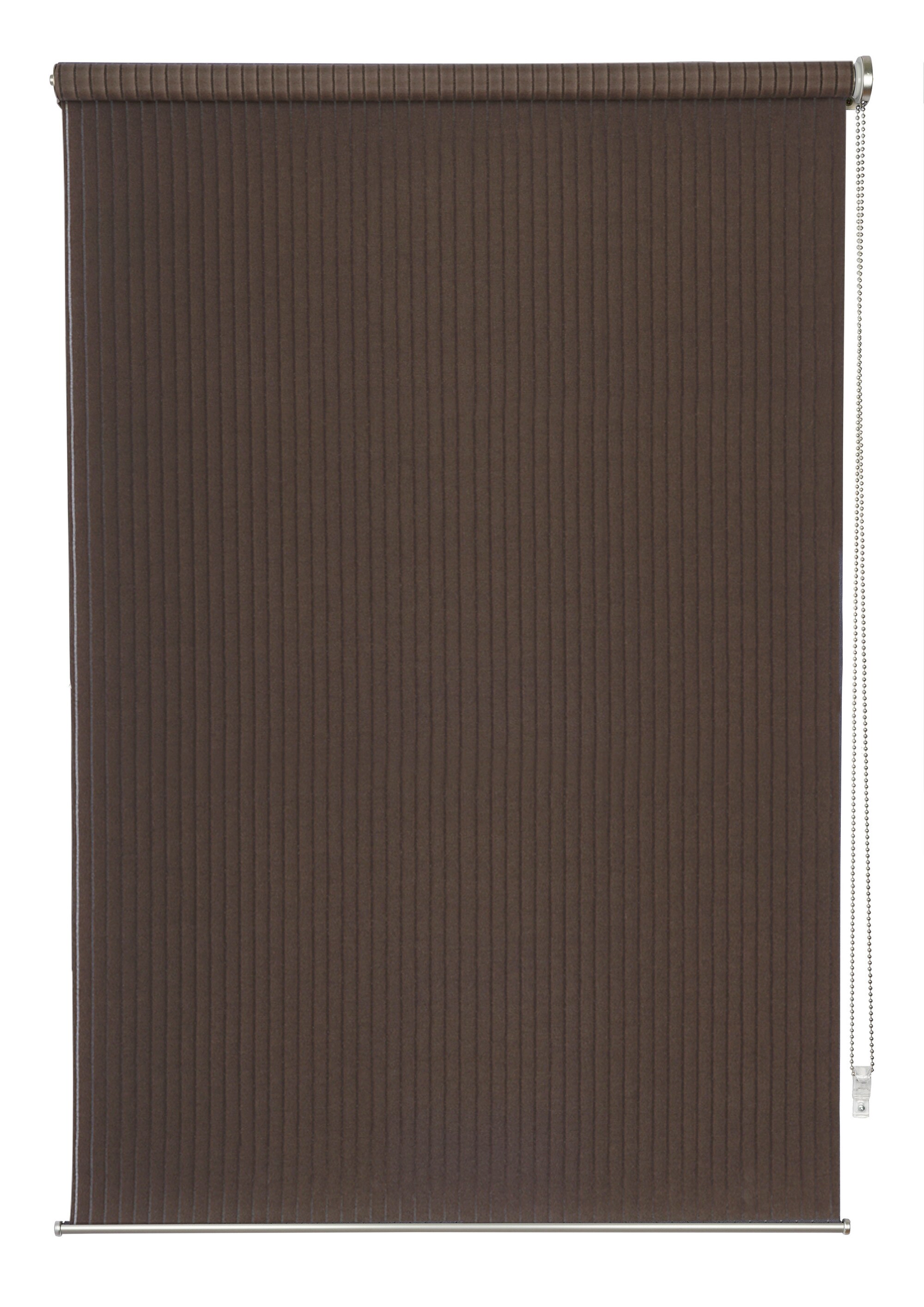 Ondeco Rollo Tageslicht Wand-Deckenmontage Design Cool Sichtschutz Seitenzugrollo Sonnenschutz Größe: 60x160 cm, Farbvariante: Braun