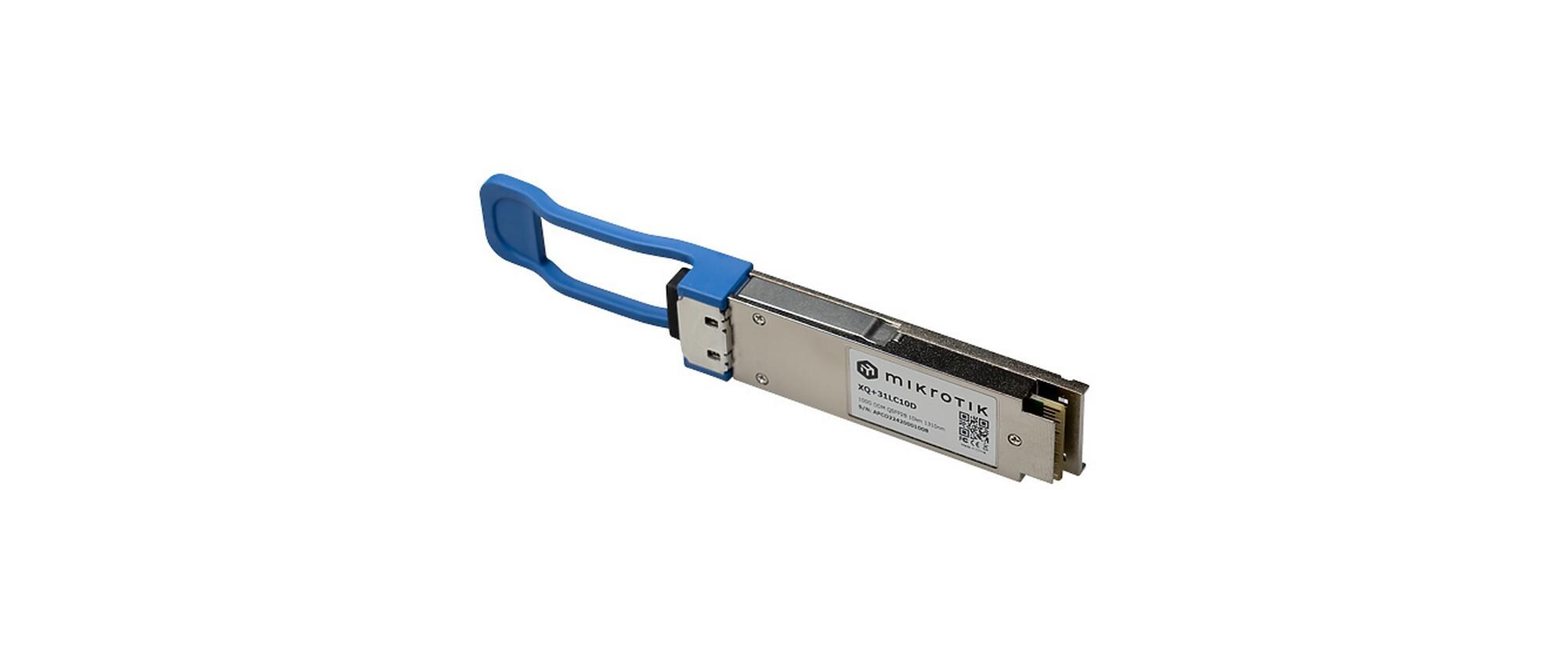 QSFP28 Modul XQ+31LC10D 100GE<br>Ein 100-Gigabit-QSFP28-Modul für beeindruckende Entfernungen von bis zu 10 km!