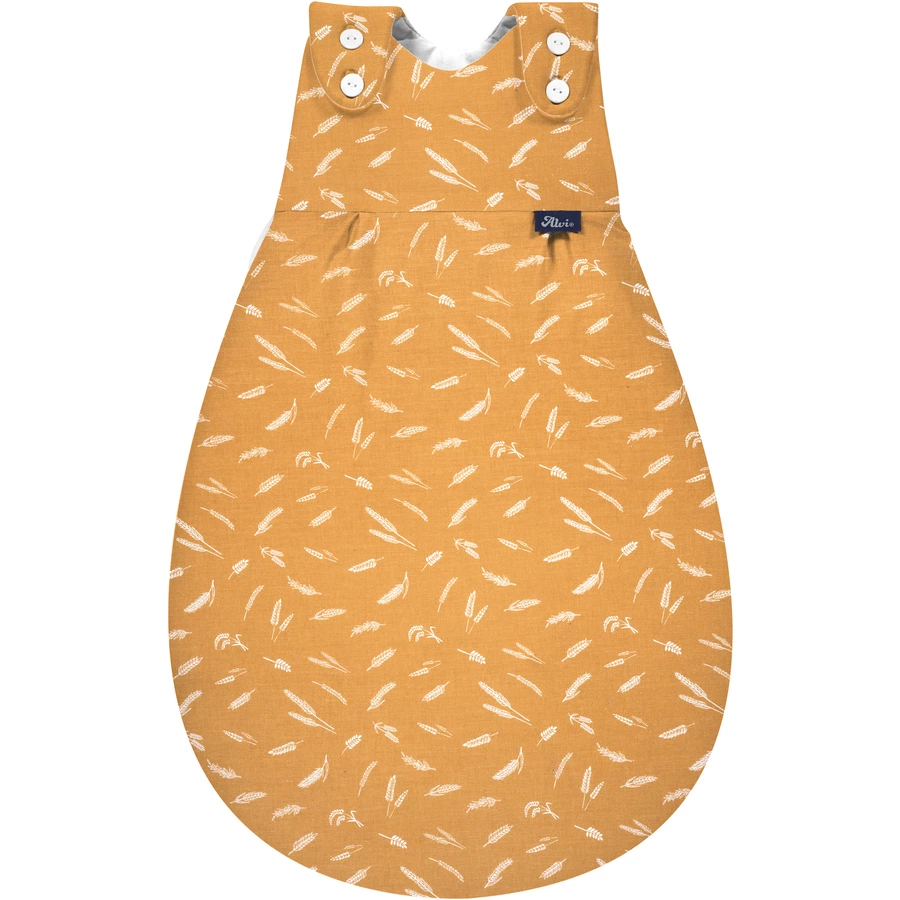Alvi® Baby-Mäxchen®Außensack Flachgewebe Earth orange