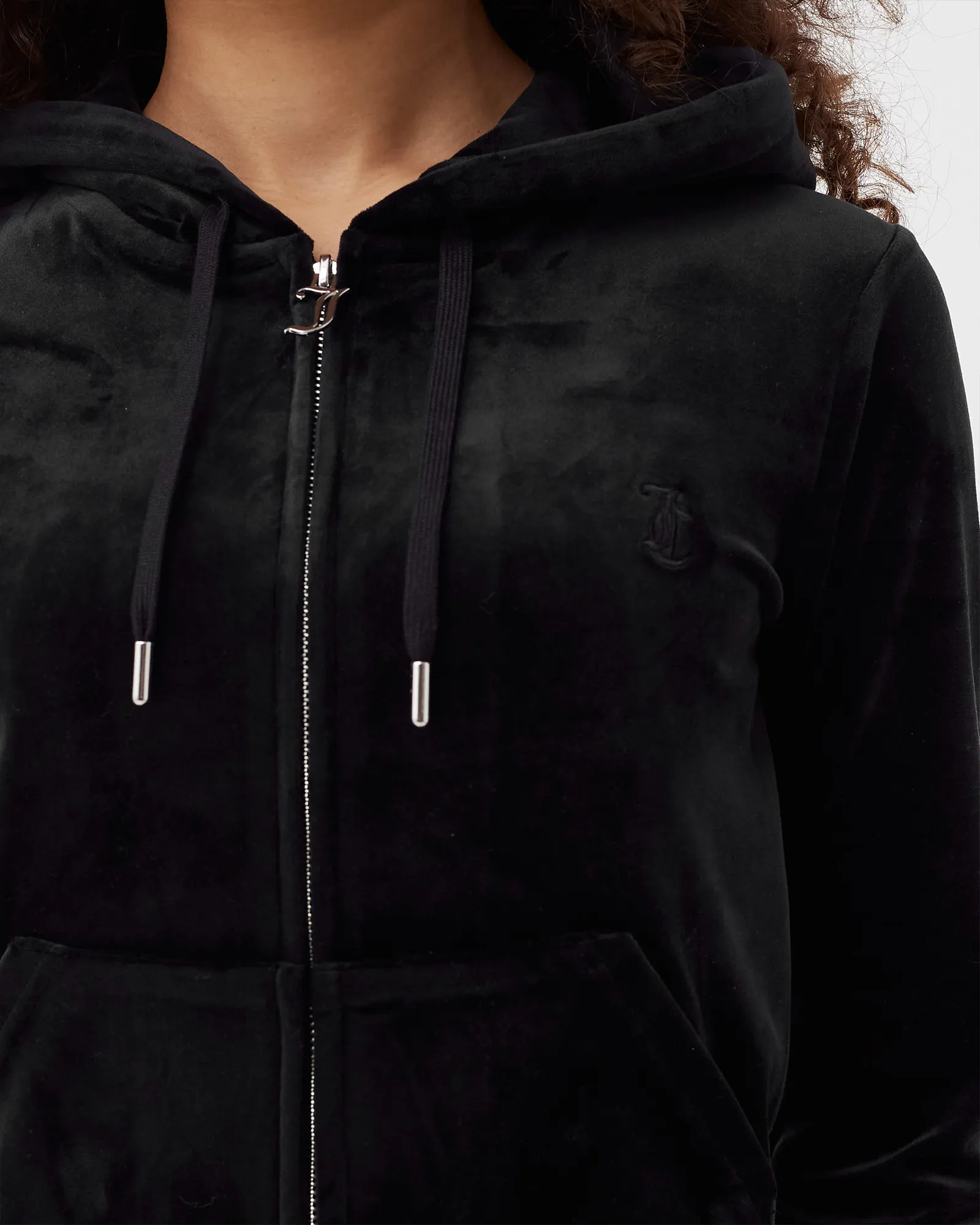Juicy Couture Classic Velour Robertson Zip Hoodie
