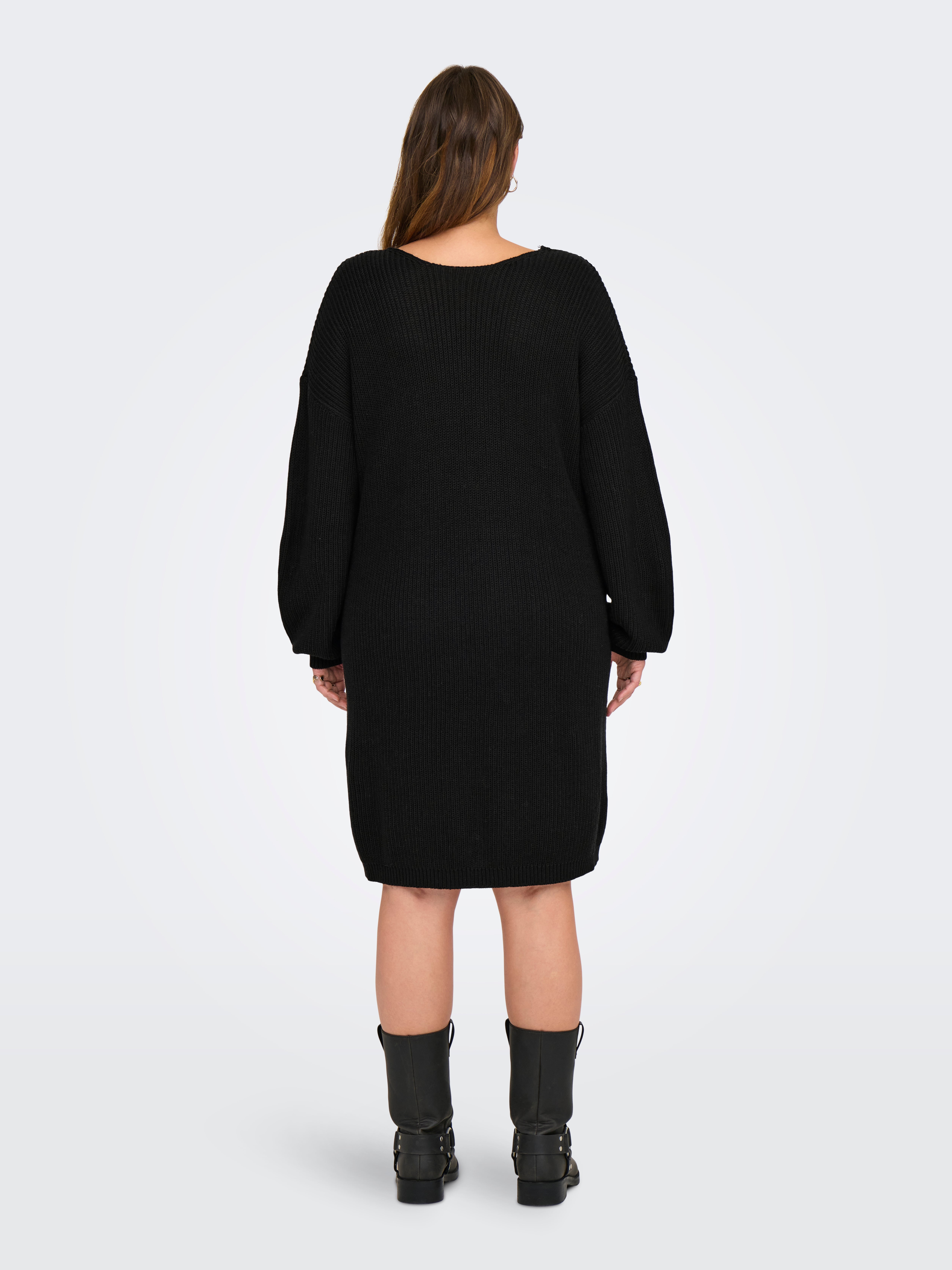CARXENIA Langes Kleid Black