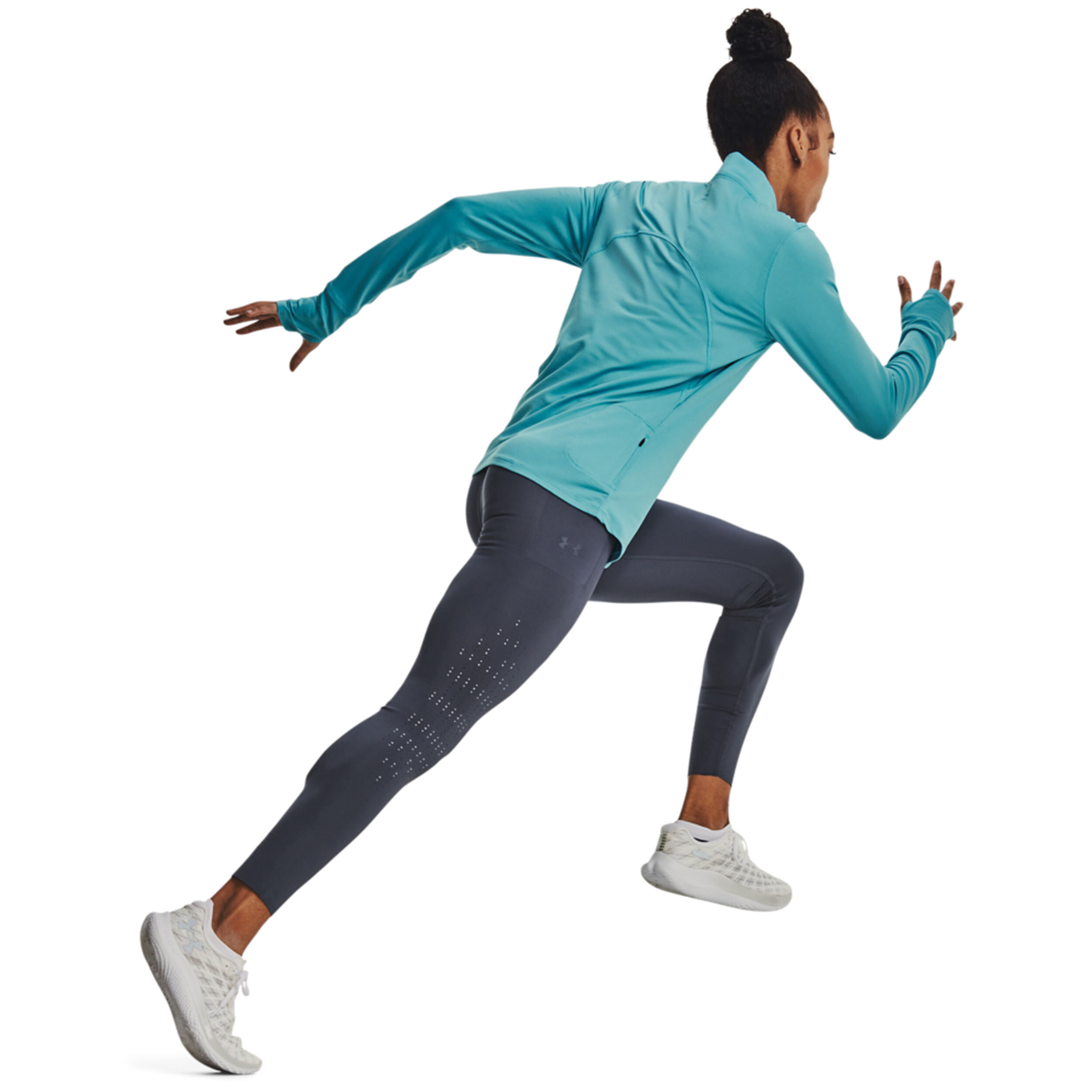 Under Armour Fly Fast Elite Ankle Collant Tight Femmes - Gris