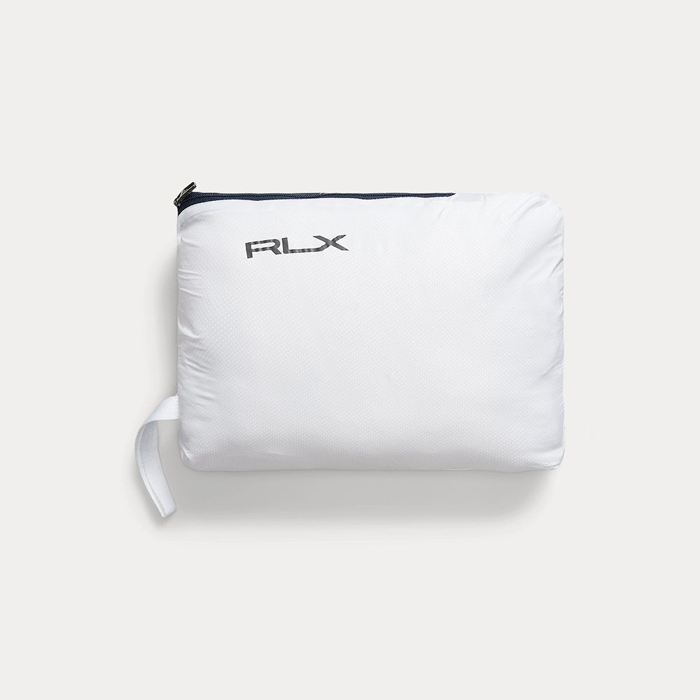 Color-Blocked Packable Jakke Herre Grønn/Hvit