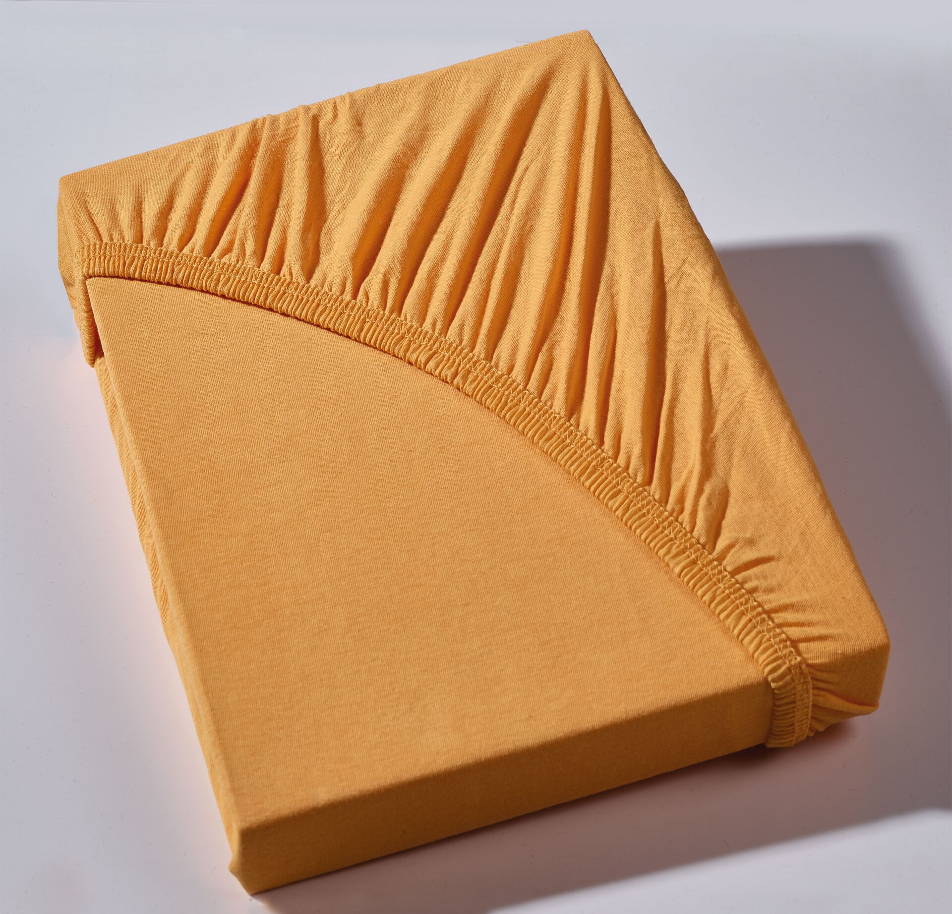 Vario Jersey-Spannbetttuch 140-160 x 200 cm pfirsich