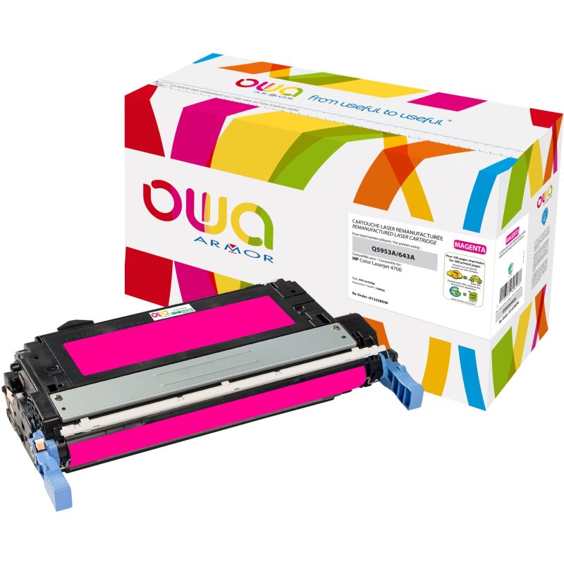 Toner remanufacturé OWA - standard - pour HP Q5951A