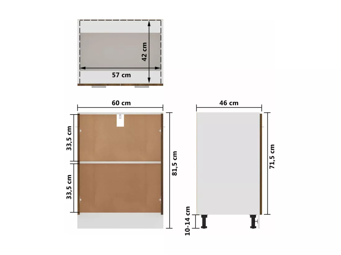 Armoire de plancher 