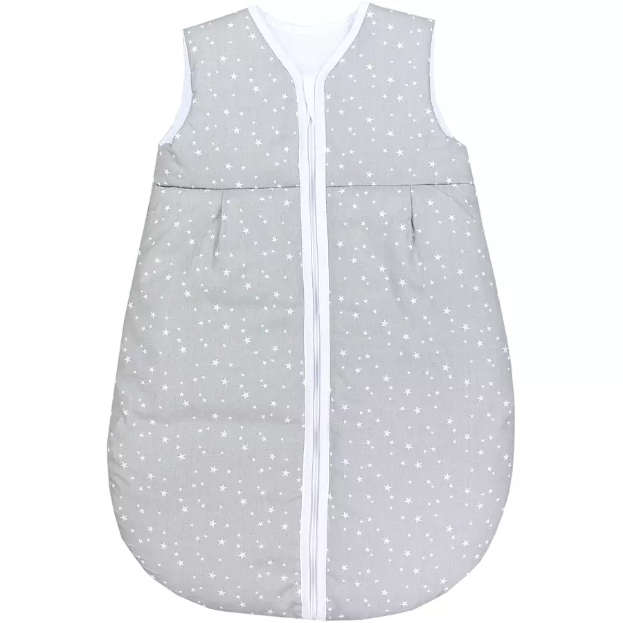 TupTam Baby Ganzjahres Schlafsack Ärmellos Wattiert grau Modell 2