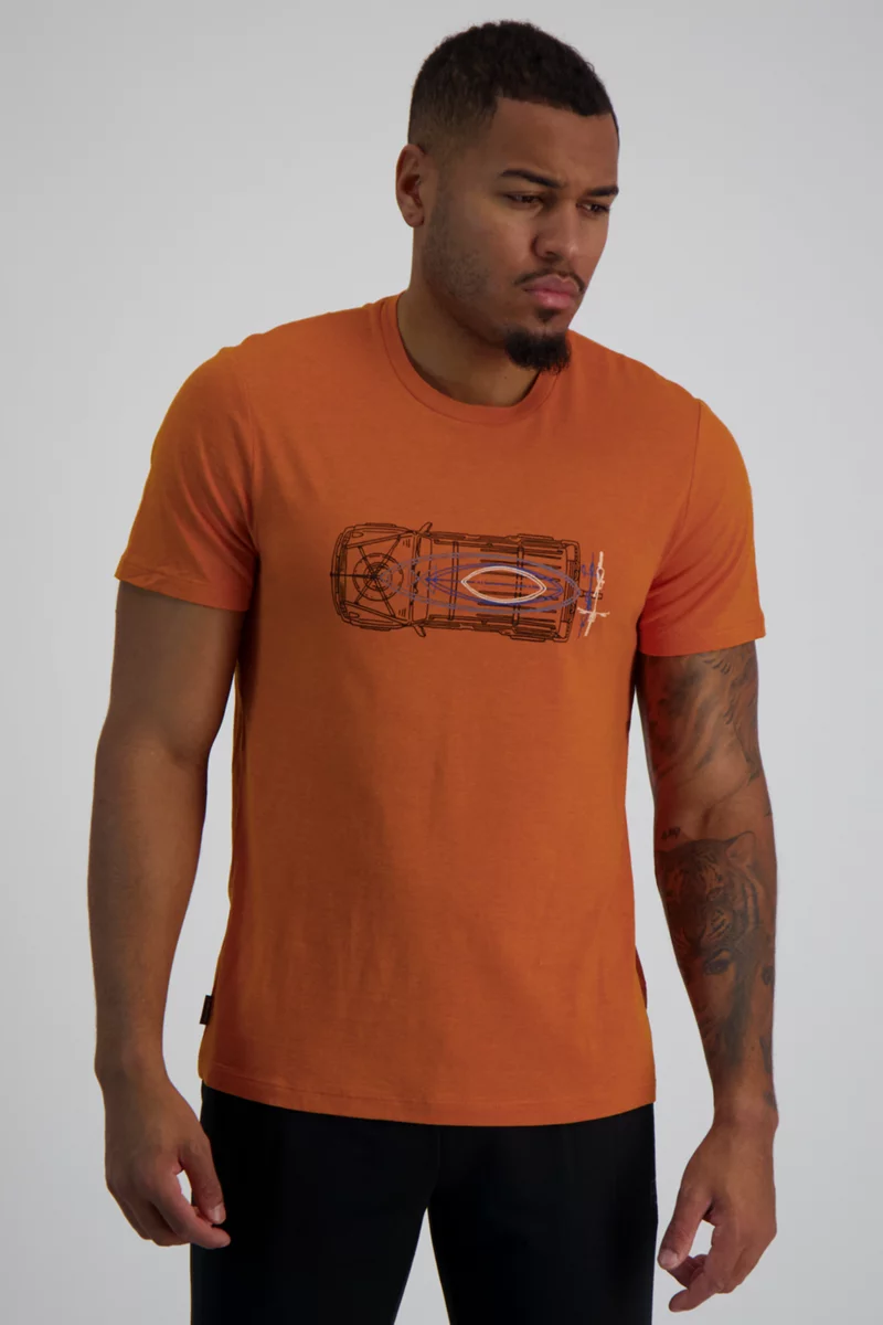 icebreaker Merino Central Classic Wirefram Herren T-Shirt