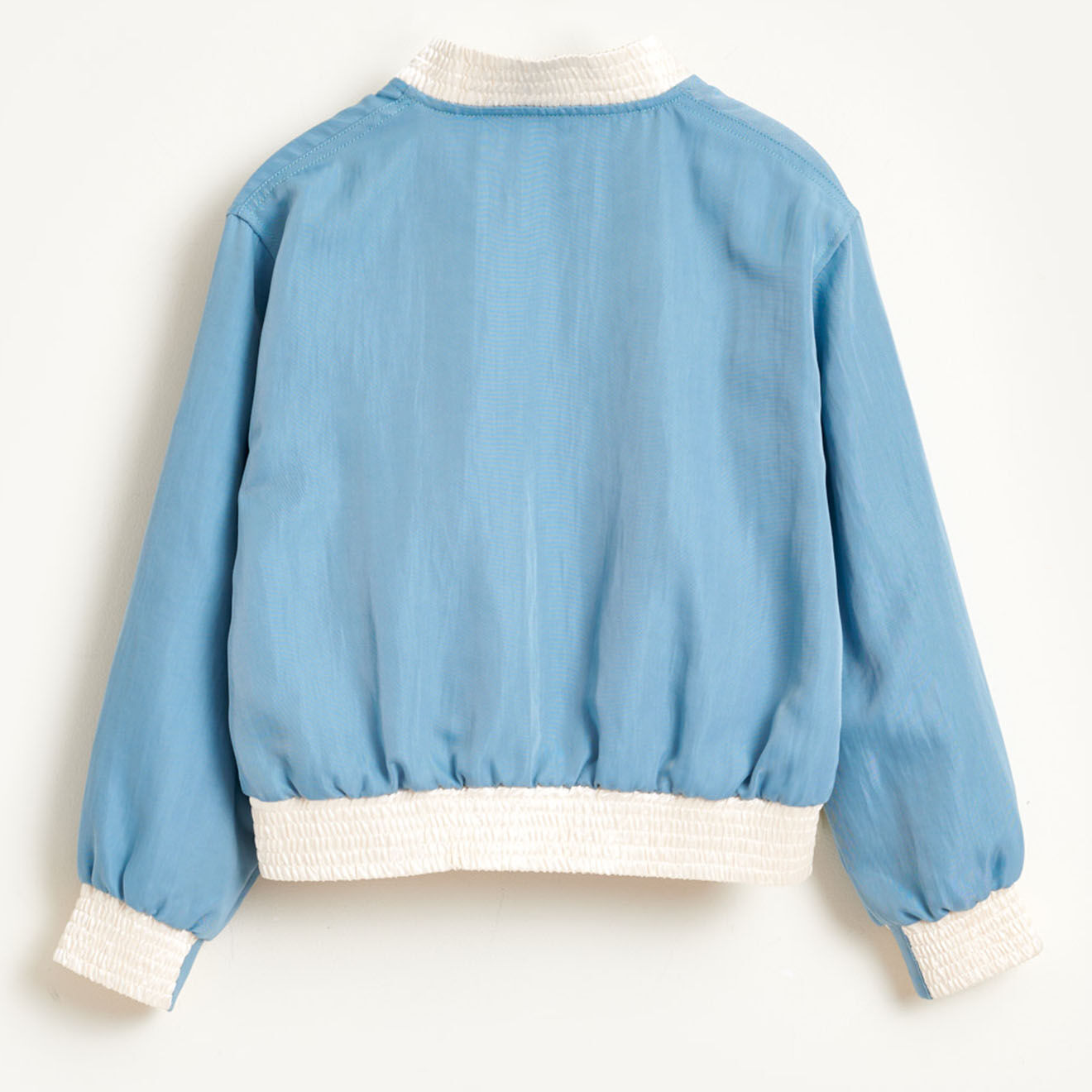 Bellerose Veste bombers Harlem satinée bleue