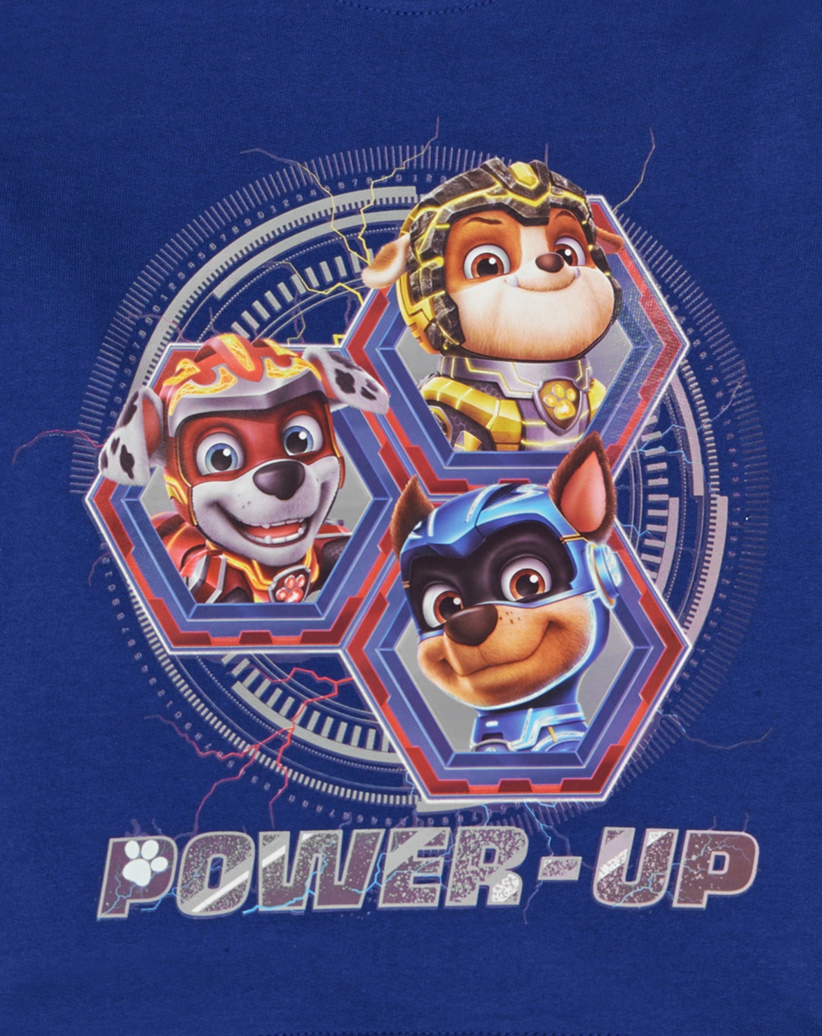 Sweatshirt PAW PATROL - POWER UP in bellwether blue