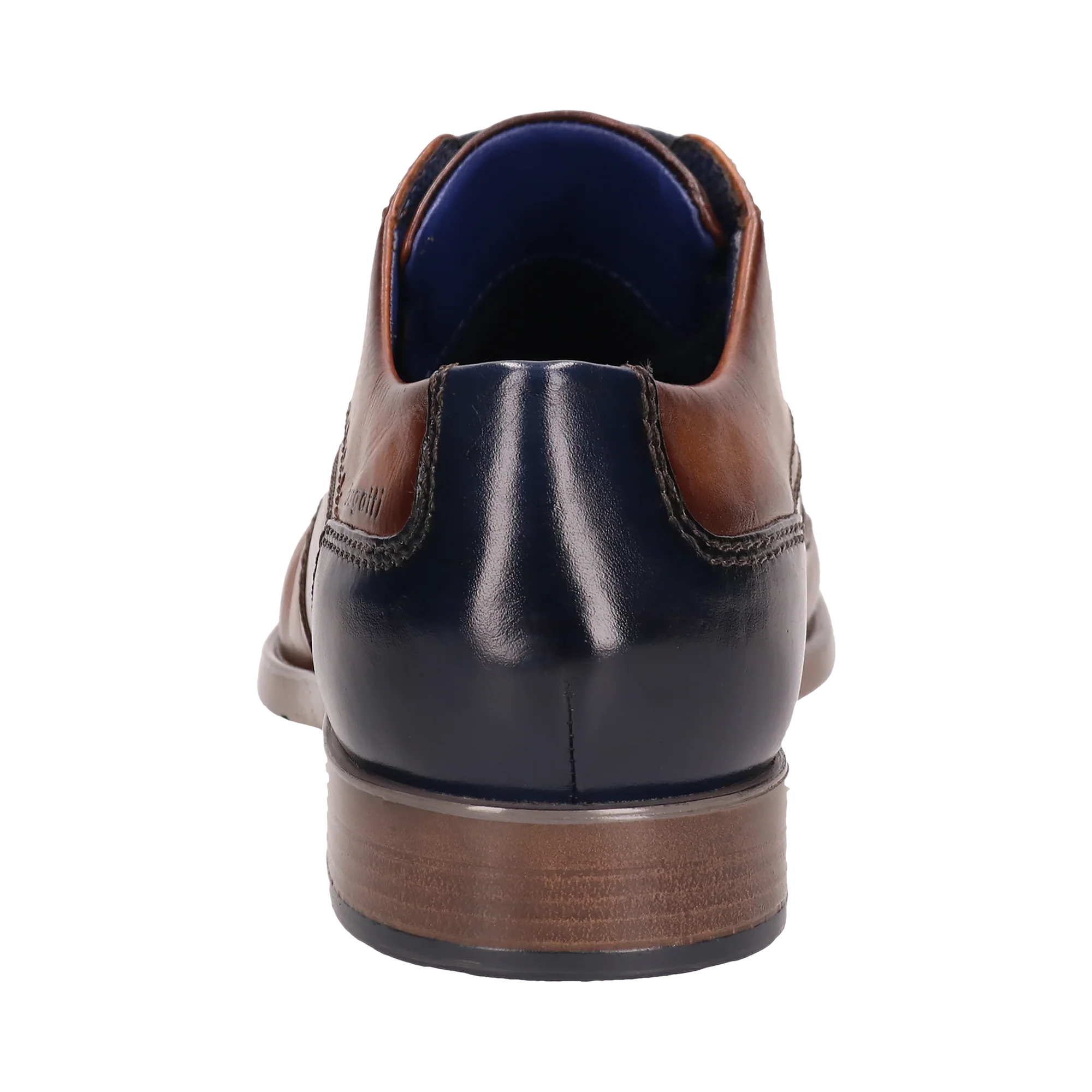 Leder Business Schnürer cognac