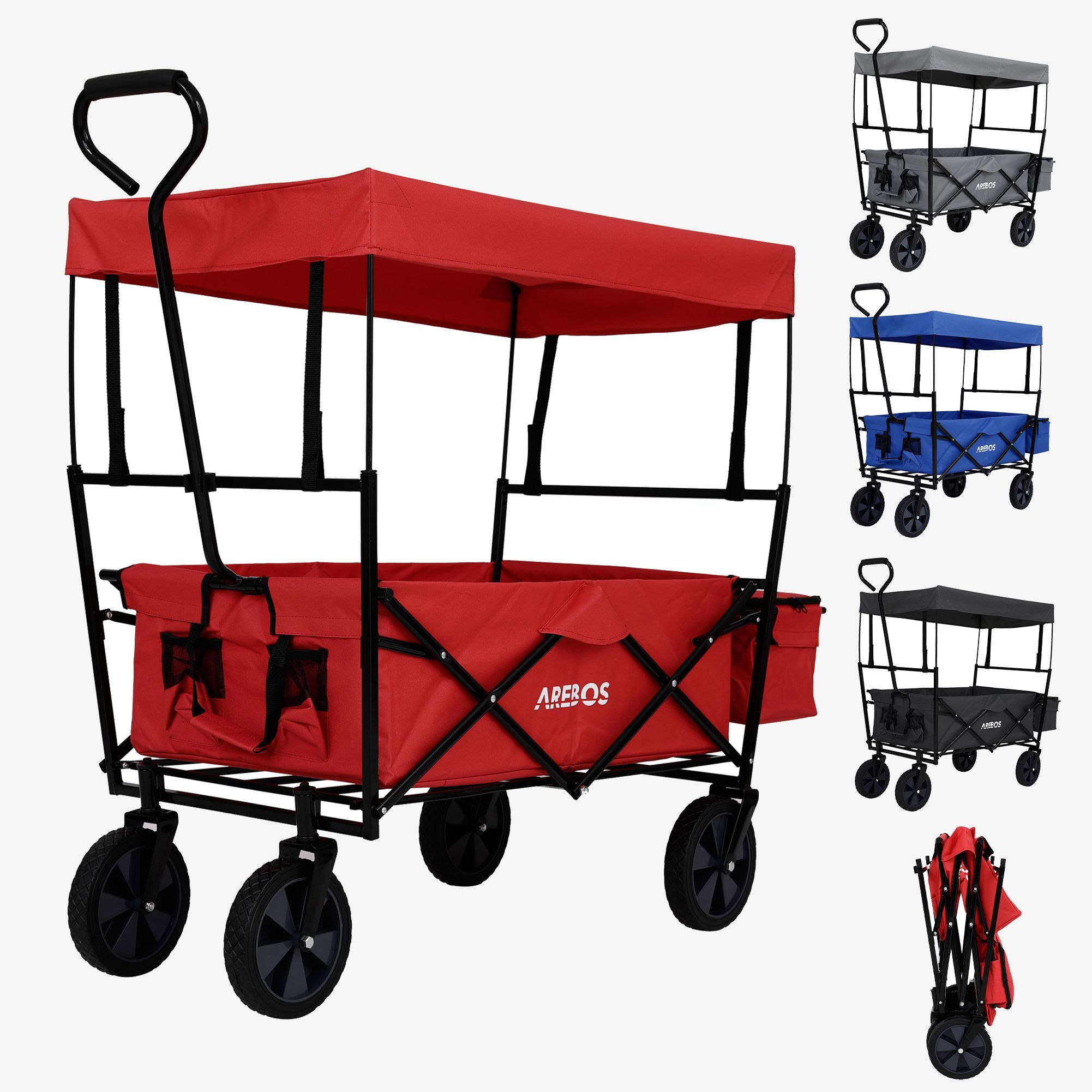 Bollerwagen mit Dach ECO