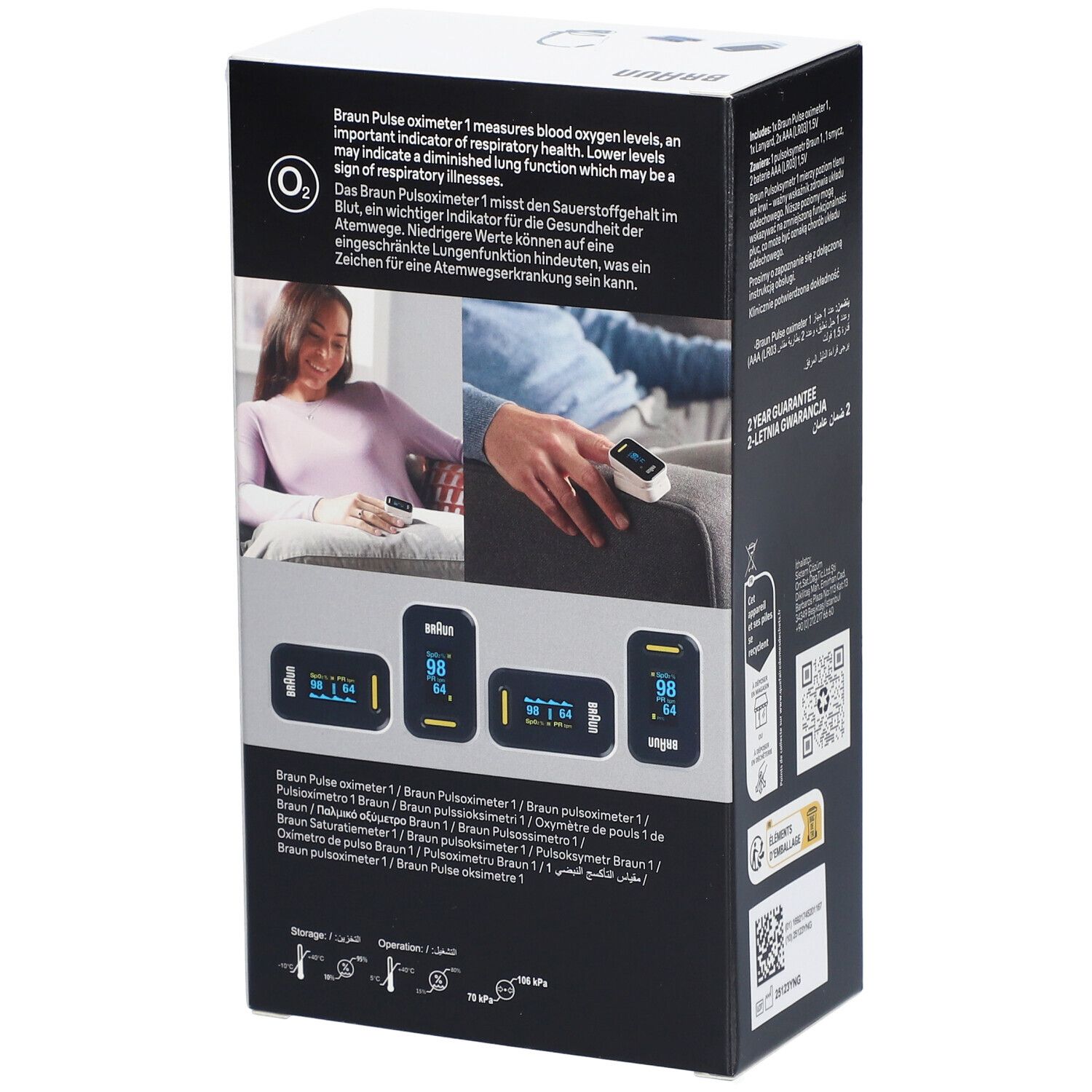 BRAUN Pulsoximeter 1