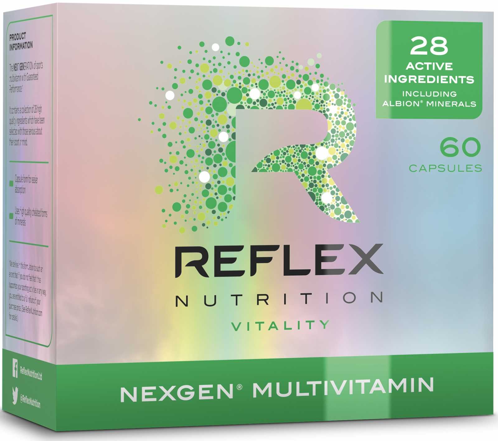 Reflex Nexgen Sports 60 cápsulas