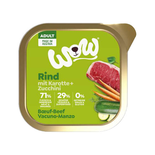 WOW! Adult hondenvoer - kuipje