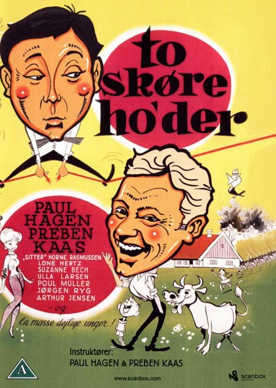 To skøre ho'der - DVD